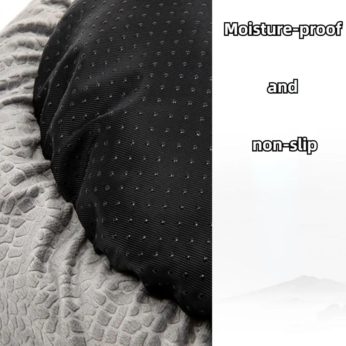 Small Dog Bed with Cover Cave - Covered Round Puppy Bed with Hooded Blanket, Machine Washable Burrow Pet Bed for Small Dogs and Cats, Cozy Cave Dog Bed with Anti-Slip Bottom (Beige,Large)