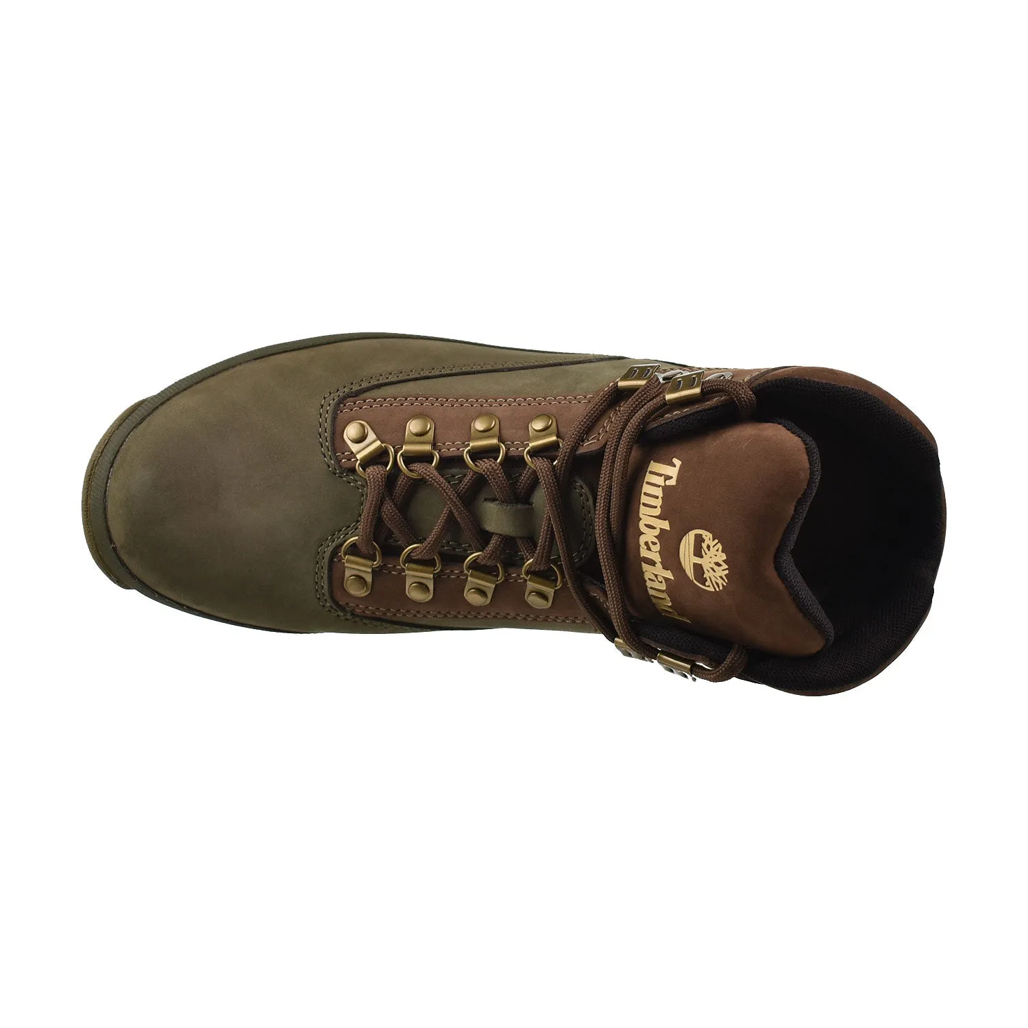Timberland Euro Hiker Mid Hiker Men's Boots Dark Green Nubuck