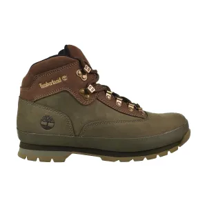 Timberland Euro Hiker Mid Hiker Men's Boots Dark Green Nubuck