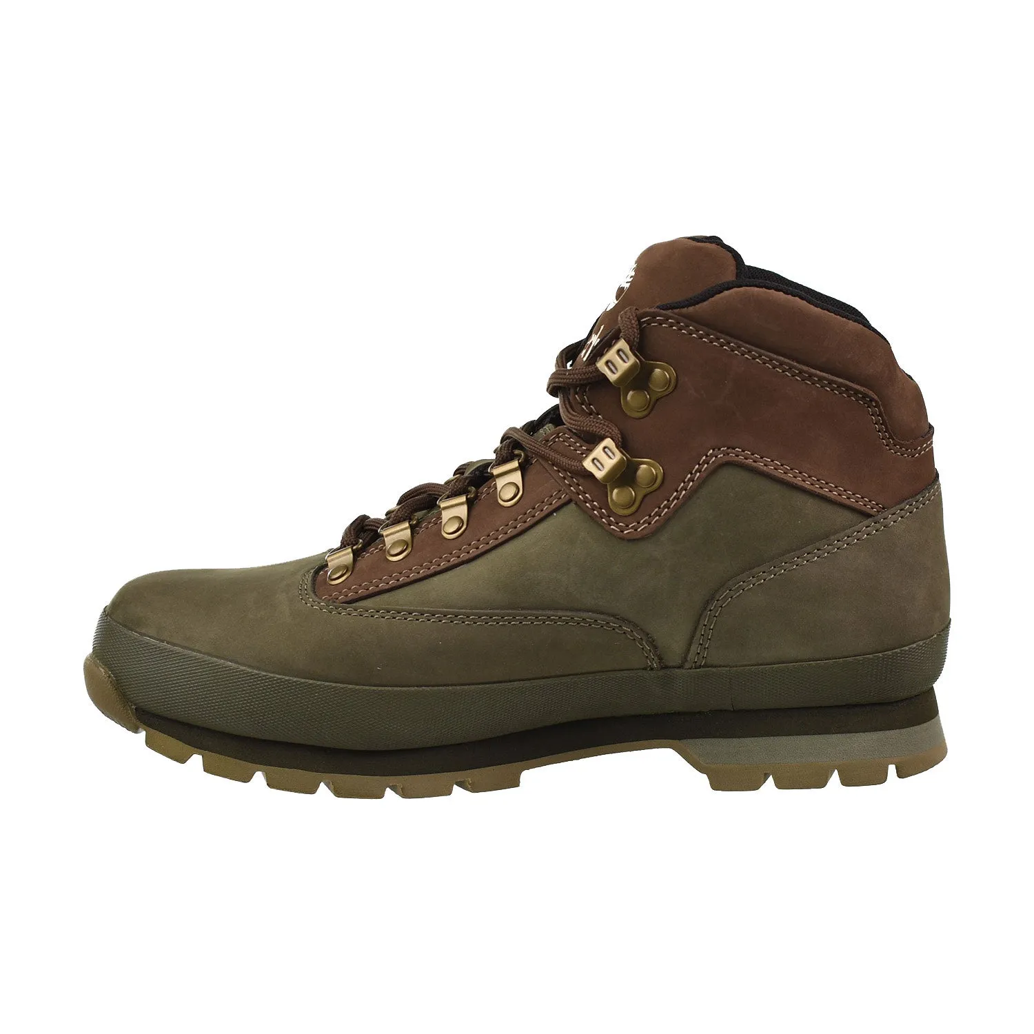 Timberland Euro Hiker Mid Hiker Men's Boots Dark Green Nubuck