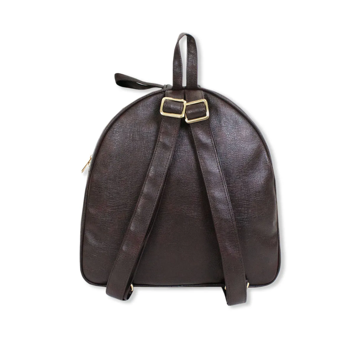 Triangle Maze Block-printed Backpack