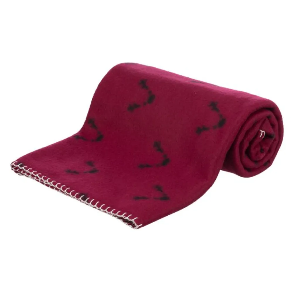 Trixie Christmas Fleece Blanket - Natalya