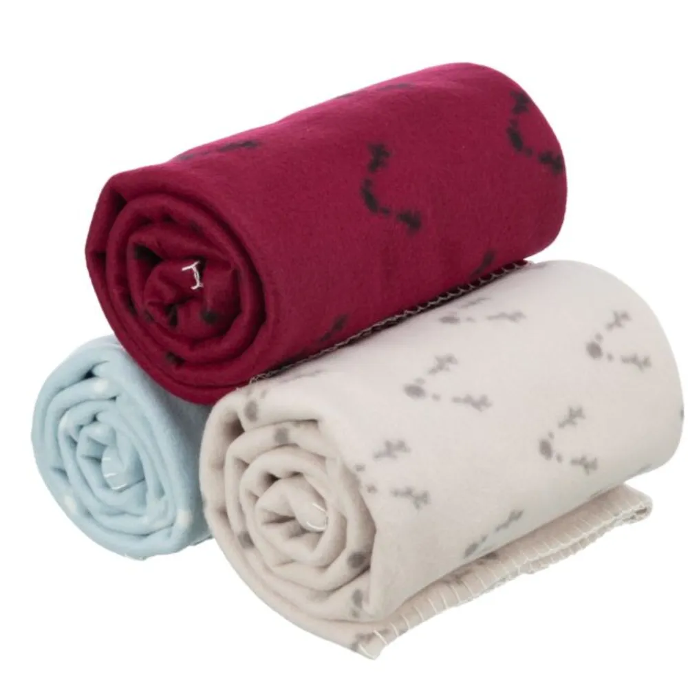 Trixie Christmas Fleece Blanket - Natalya