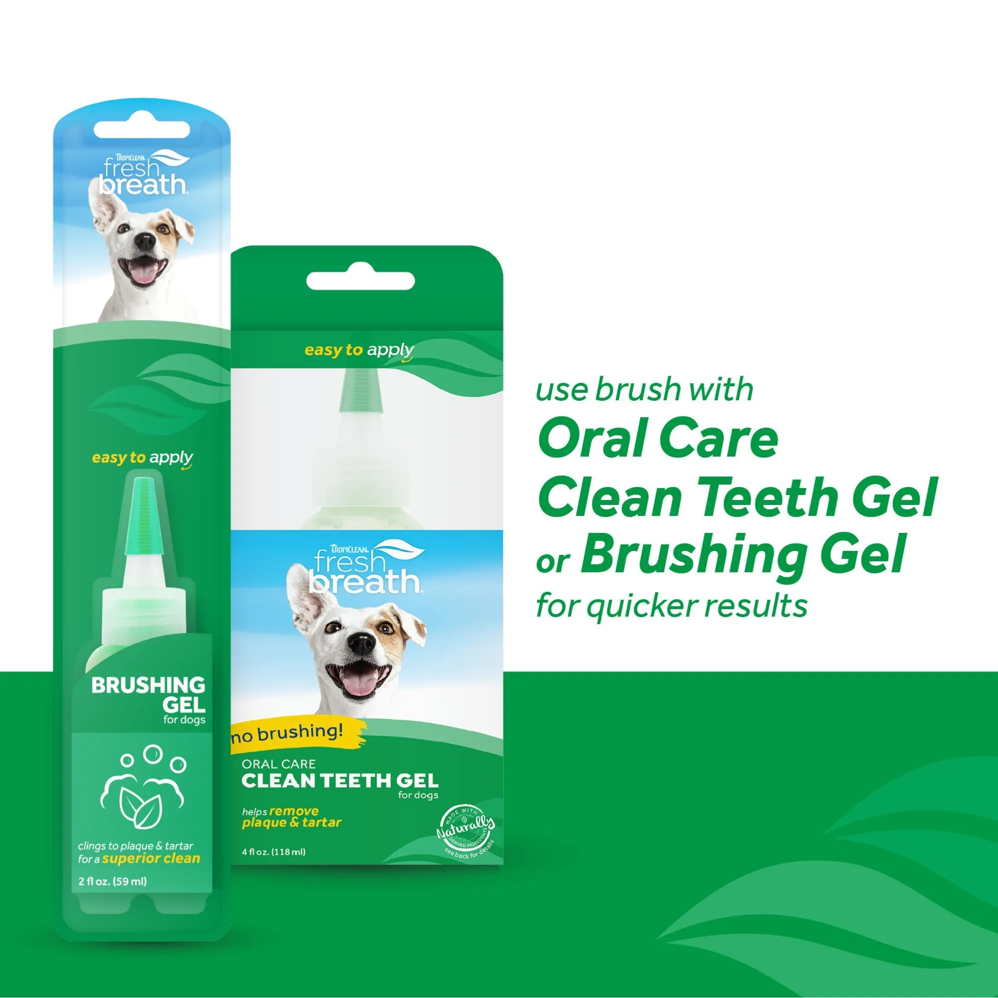 Tropiclean Fresh Breath Tripleflex Toothbrush For Large Dogs^^^