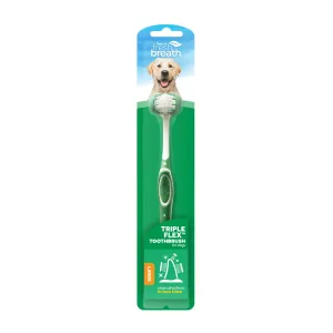Tropiclean Fresh Breath Tripleflex Toothbrush For Large Dogs^^^